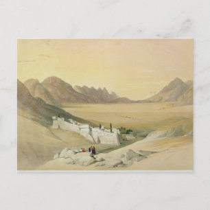 The Convent of St. Catherine, Mount Sinai Postcard