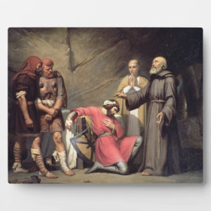 The conversion of Robert, Duke of Normandy, known Plaque
