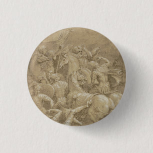 The Conversion of Saint Paul Art 3 Cm Round Badge