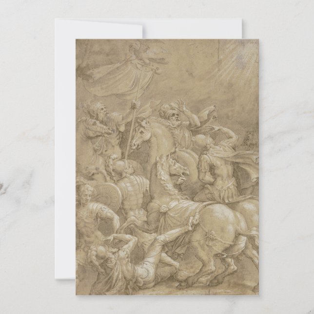 The Conversion of Saint Paul Art Invitation (Front)