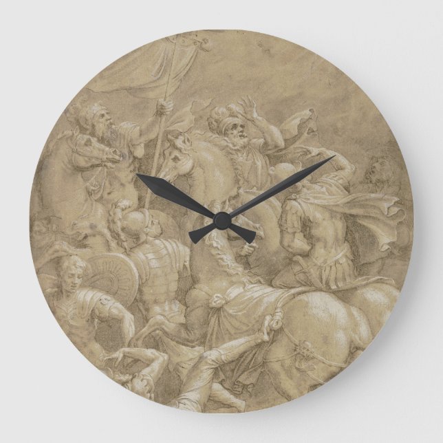 The Conversion of Saint Paul Art Large Clock (Front)