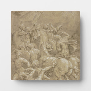 The Conversion of Saint Paul Art Plaque