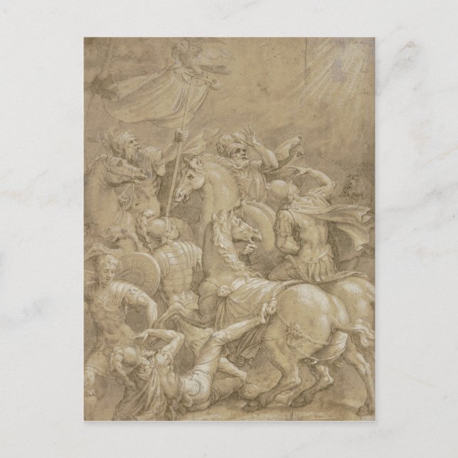 The Conversion of Saint Paul Art Postcard (Front)