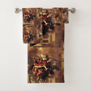 The Conversion of Saint Paul Fine Art Bath Towel Set
