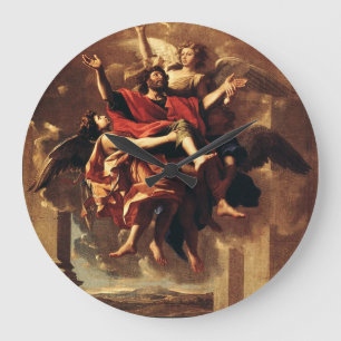 The Conversion of Saint Paul Fine Art Large Clock