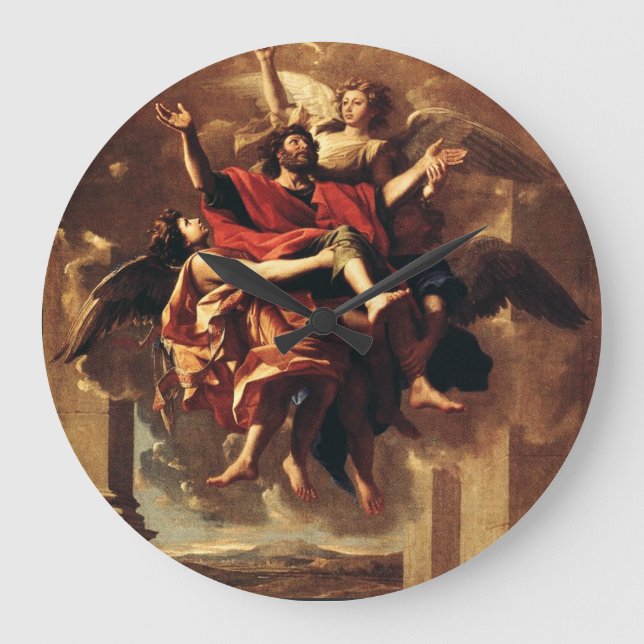 The Conversion of Saint Paul Fine Art Large Clock (Front)