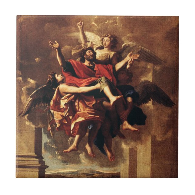 The Conversion of Saint Paul Fine Art Tile (Front)