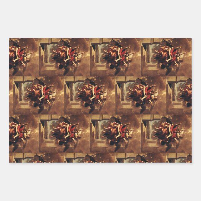 The Conversion of Saint Paul Fine Art Wrapping Paper Sheet (Front)