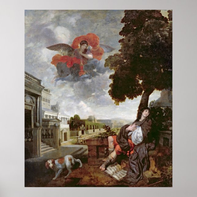 The Conversion of St. Augustine, c.1663 Poster (Front)