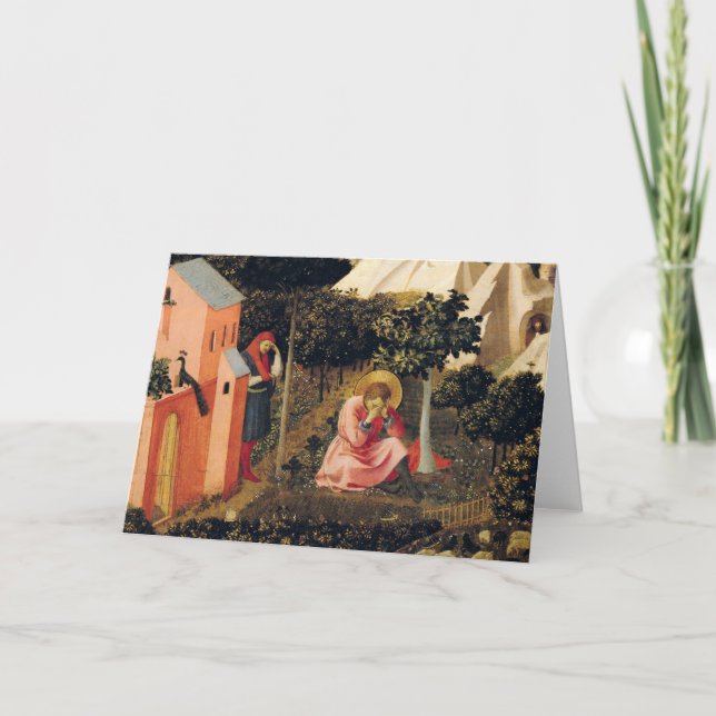 The Conversion of St. Augustine Card (Front)