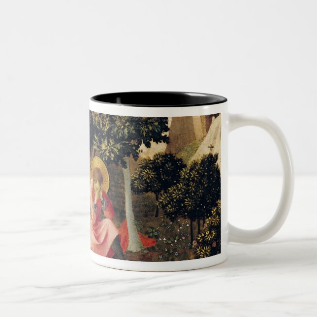 The Conversion of St. Augustine Two-Tone Coffee Mug (Right)