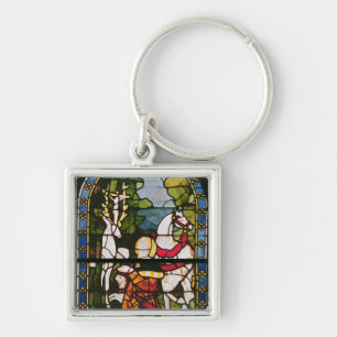 The Conversion of St. Eustace Key Ring