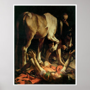 The Conversion of St. Paul, Caravaggio Poster
