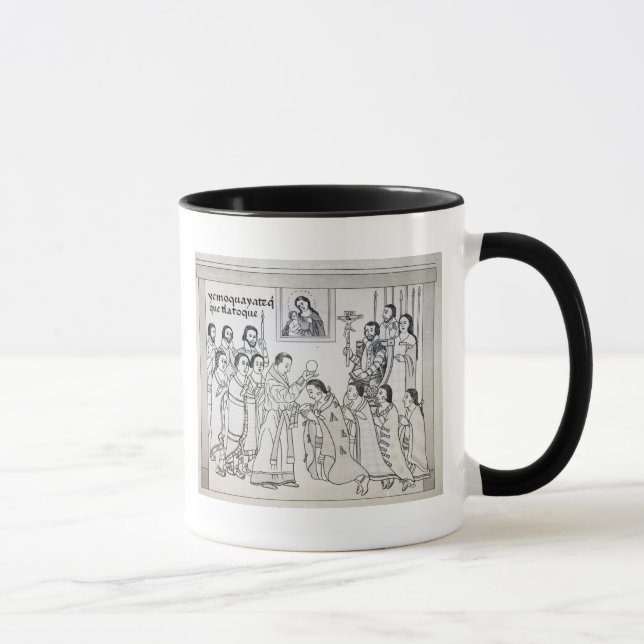 The Conversion of the Aztecs to Roman Mug (Right)