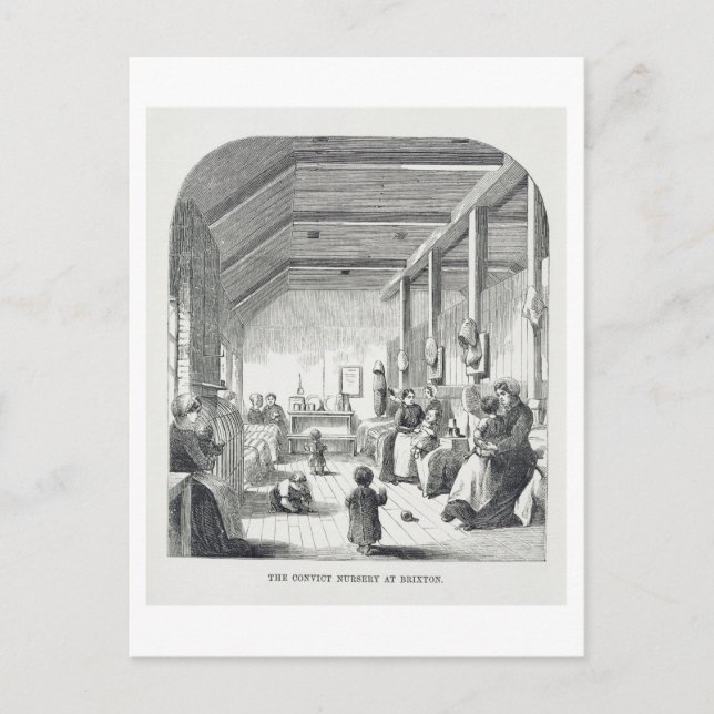 The Convict Nursery at Brixton, from 'The Criminal Postcard (Front)