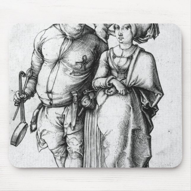 The Cook and his Wife Mouse Mat (Front)