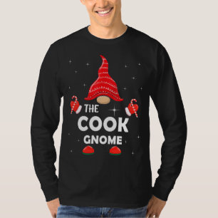 The Cook Gnome Matching Family Christmas Pajama T-Shirt