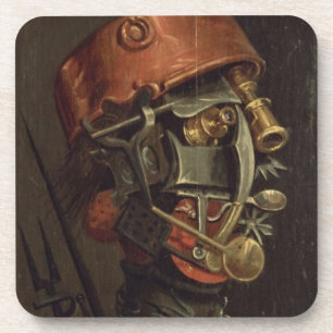 The Cook (oil on panel) Coaster