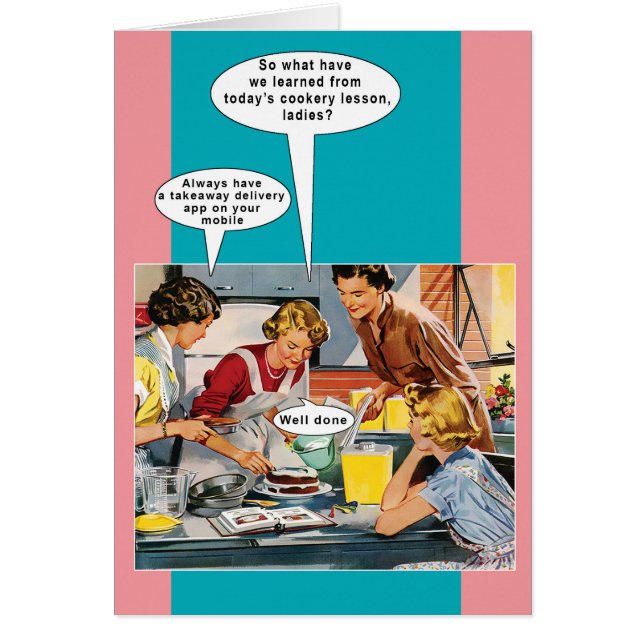 The cookery lesson (Front)