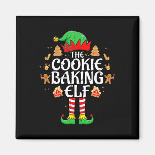 The Cookie Baking Elf Xmas Matching Christmas Fami Magnet