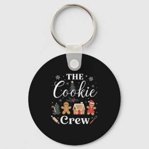 The Cookie Crew Christmas Baking Cookie Lover Kids Key Ring