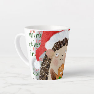 The cookies are mine Christmas Hedgehog Latte Mug