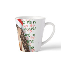 The cookies are mine Christmas Hedgehog