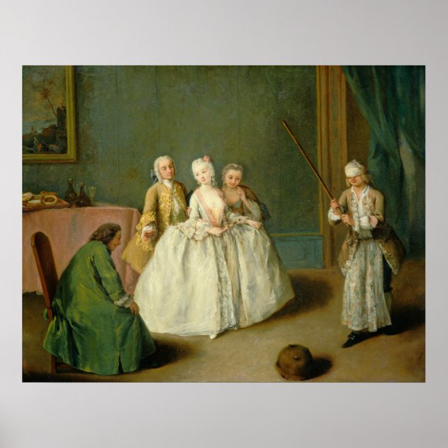 the Cooking Pot - Pietro Longhi Fine Art Poster (Front)