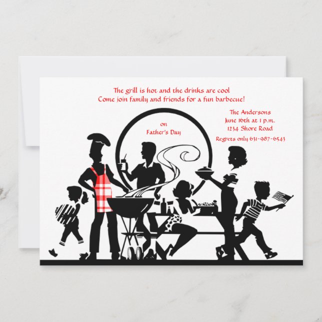 The Cookout Invitation (Front)