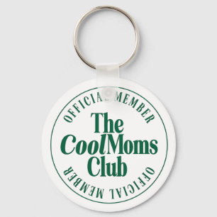 The Cool Moms Club Retro Green Key Ring
