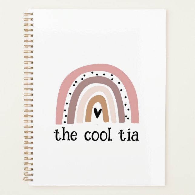 THE COOL TIA (AUNT) PLANNER (Front)