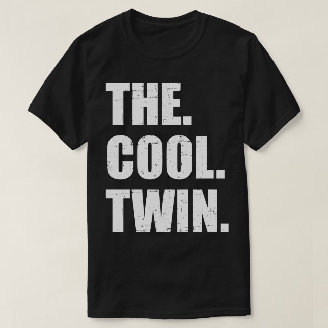 The cool twin T-Shirt (Design Front)