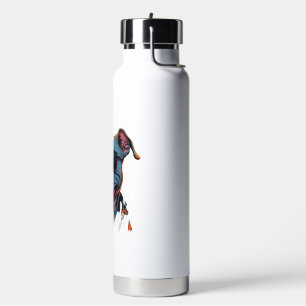 The coolest dog in the world water bottle