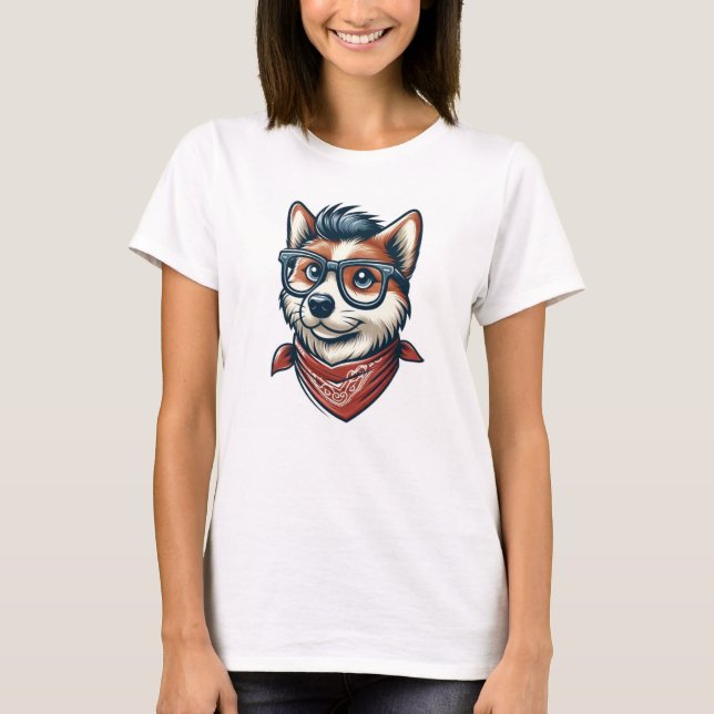 The coolest dog T-Shirt (Front)