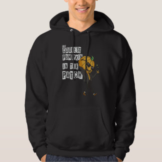 The Coolest Pumpkin In The Patch Scarecrow Pumpki Hoodie