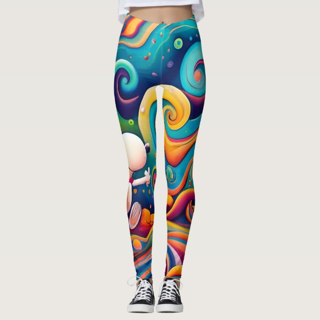 The coolest shirt in America. I love it. Leggings (Front)