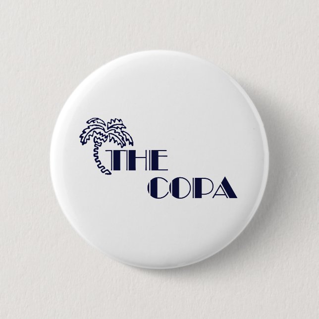 THE COPA 6 CM ROUND BADGE (Front)