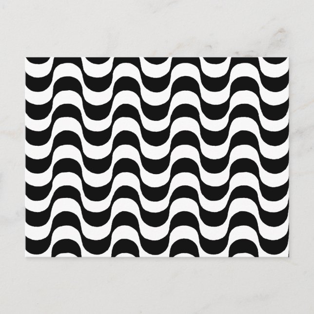 The Copacabana sidewalk, Rio de Janeiro, Brasil Postcard (Front)