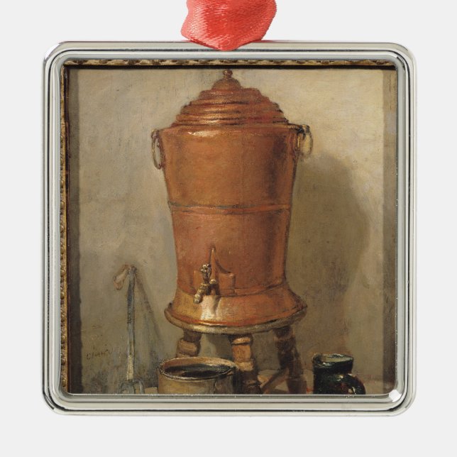The Copper Drinking Fountain, c.1733-34 Metal Tree Decoration (Front)