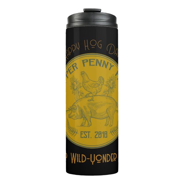 The Copper Penny Farm Tumbler (Front)