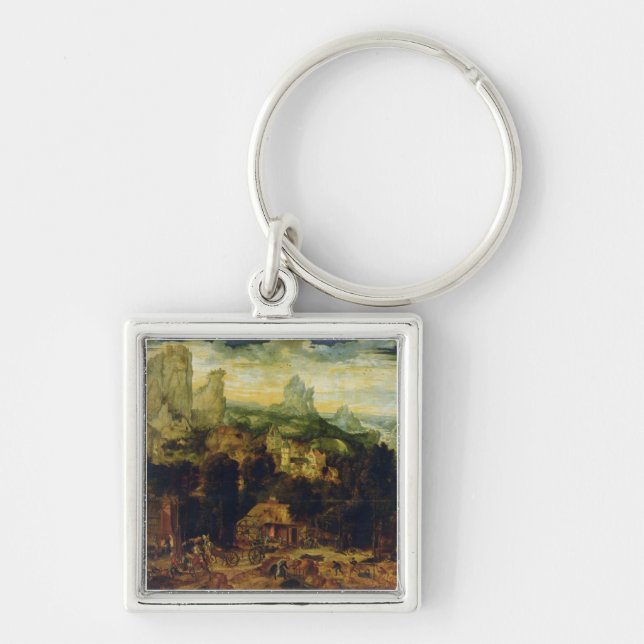 The Coppermine (oil on panel) Key Ring (Front)