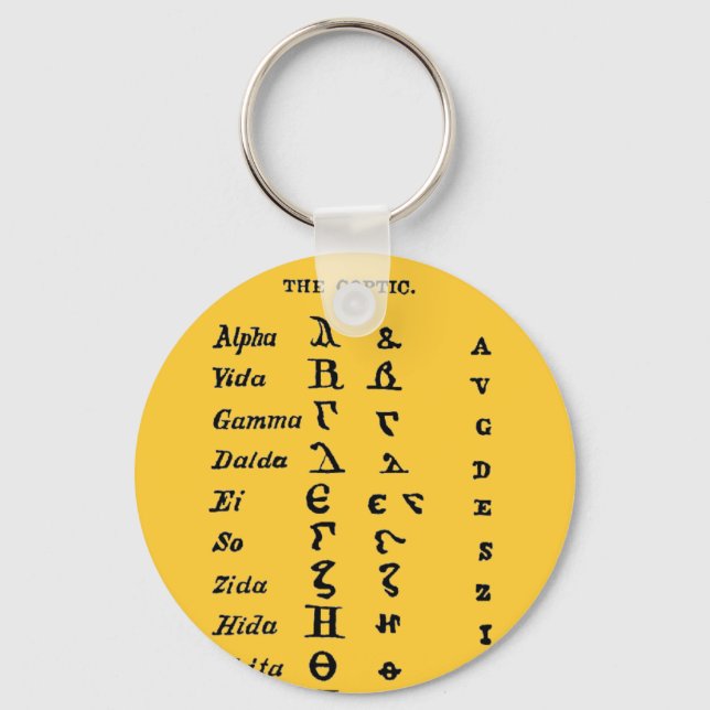 The Coptic Key Ring (Front)