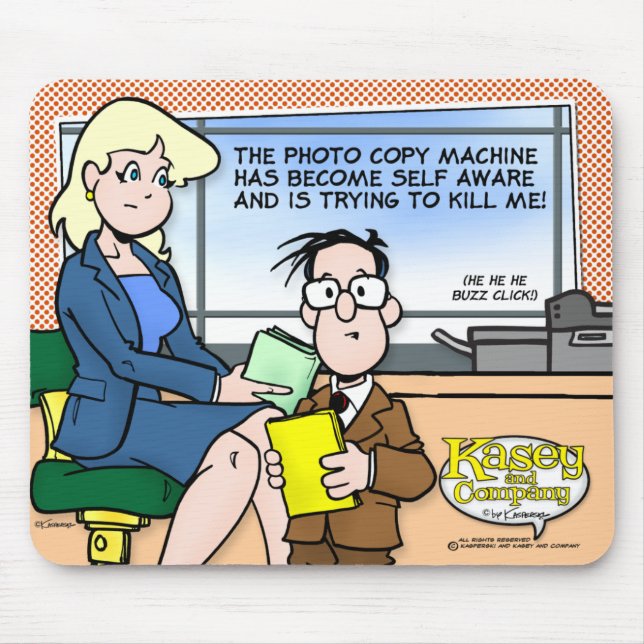 The Copy Machine Mouse Mat (Front)