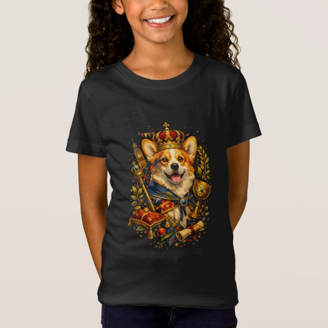 The Corgi King T-Shirt (Front)