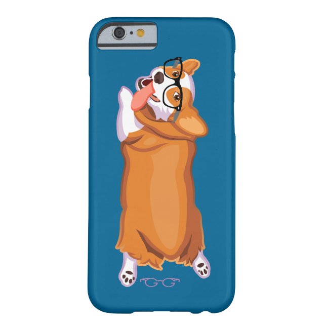The Corgi Sploot Case-Mate iPhone Case (Back)