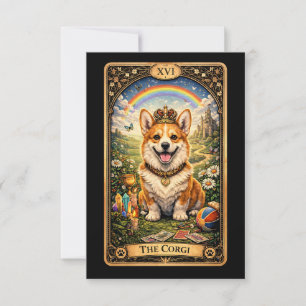The Corgi Tarot Card