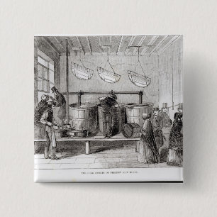 The Cork Society of Friends' Soup House 15 Cm Square Badge