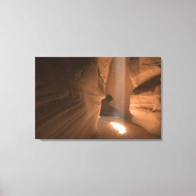 The Corkscrew in Upper Antelope Canyon, Navajo 2 Canvas Print (Front)