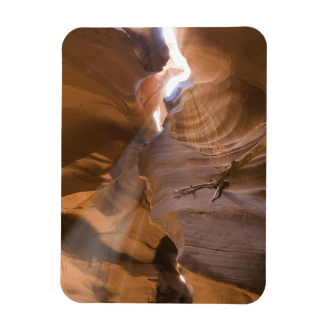 The Corkscrew in Upper Antelope Canyon, Navajo Magnet (Vertical)