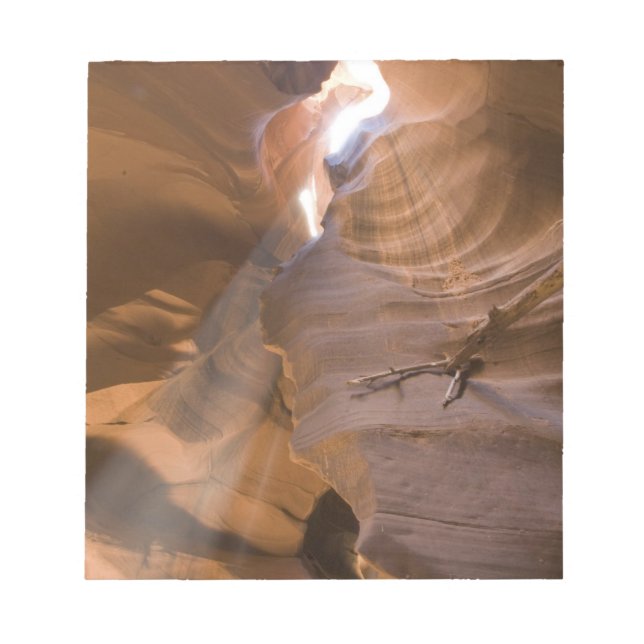 The Corkscrew in Upper Antelope Canyon, Navajo Notepad (Front)
